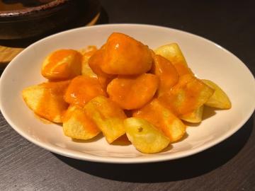 ポテトフライの辛いソース