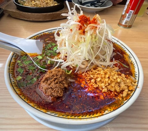 麻辣担々麺 辛味増しx5