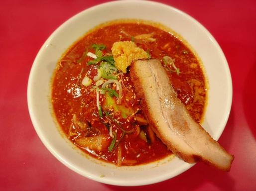 旨辛ラーメン  普通 唐辛子 ニンニク入 普通