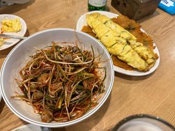 つぶ貝の和え物