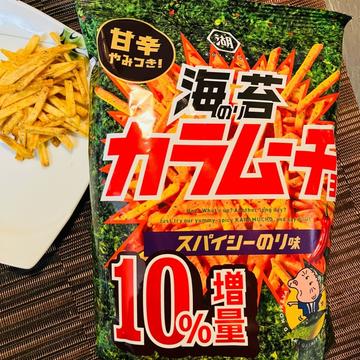 スティック海苔カラムーチョ　スパイシーのり味