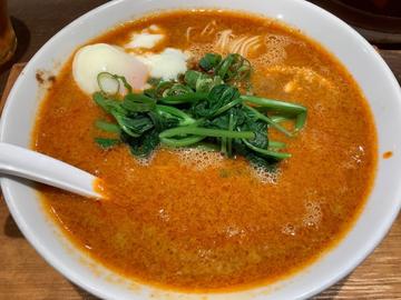 汁あり担々麺 辛さ5  痺れ3
