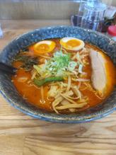 辛味噌ラーメン野菜味玉トッピング 5辛