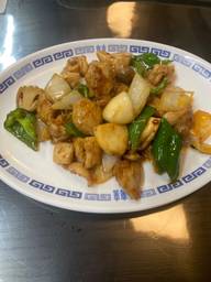 鶏肉の鬼辛炒め