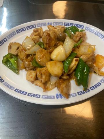 鶏肉の鬼辛炒め