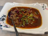 四川名菜水煮牛肉 激辛