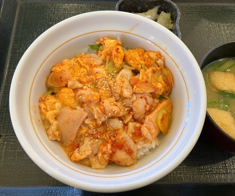 旨辛親子丼 旨辛