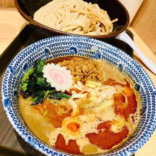  　坦々つけめん  辛さ増しなし