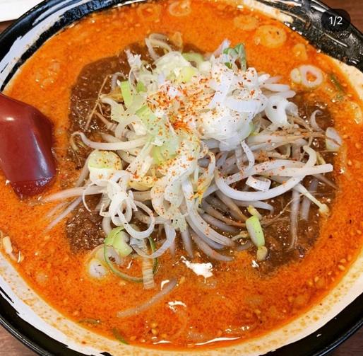 旨辛坦々麺＋激辛マシ 激辛増し