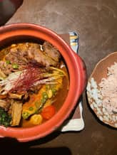 ラムのたたき羊骨スープカレー 激辛10