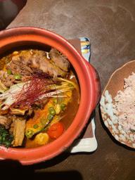 ラムのたたき羊骨スープカレー 激辛10