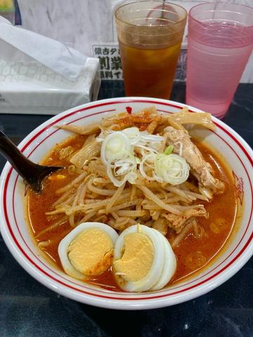 味噌卵麺 8辛