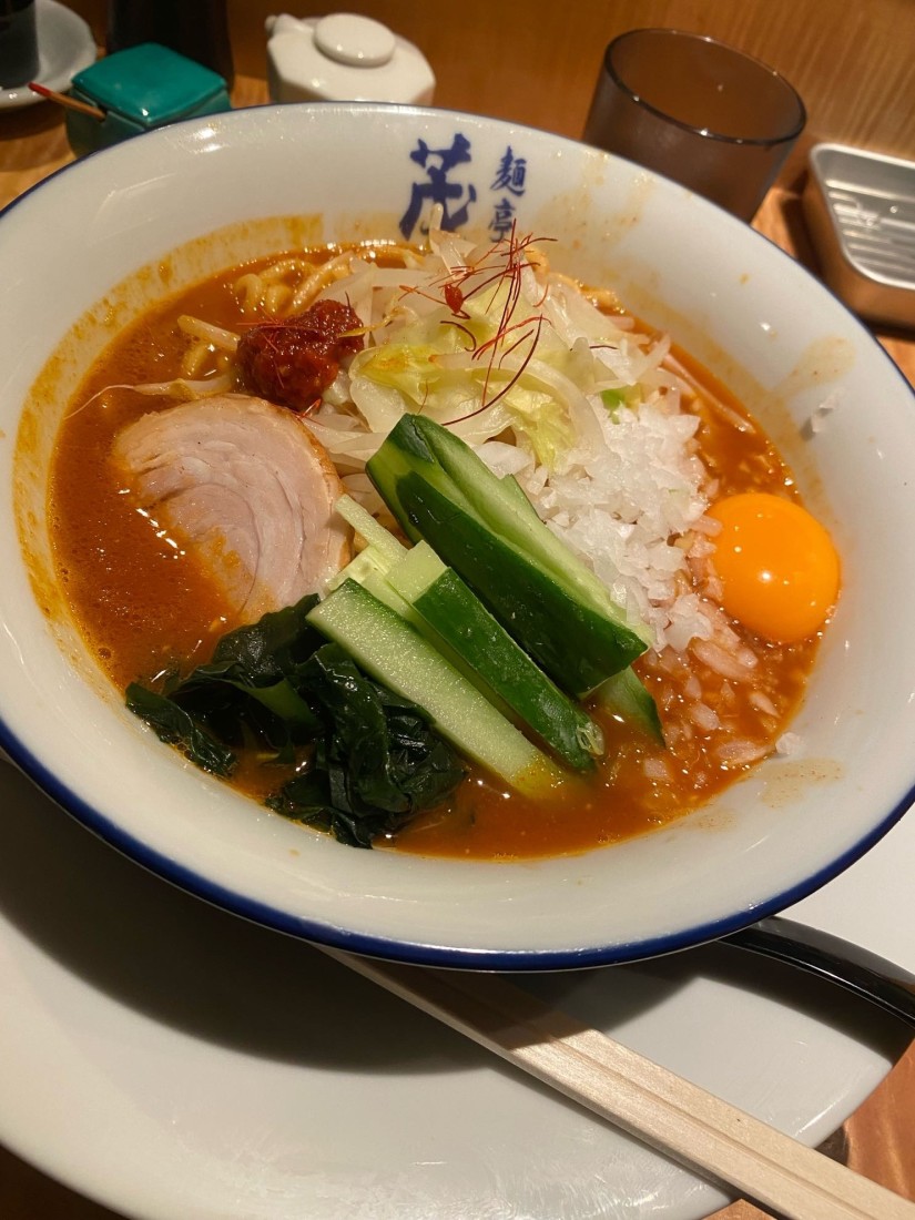赤（AKA）自家製タテギ辛麺