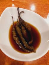 醤油漬け唐辛子