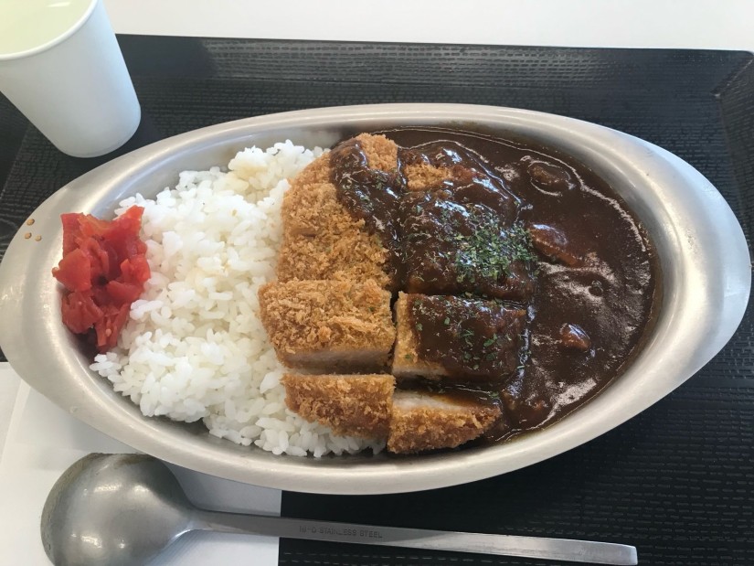 カツカレー  大盛 8辛 8辛