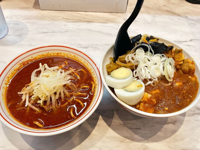 北極ラーメン＋蒙古丼