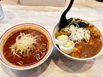 北極ラーメン＋蒙古丼
