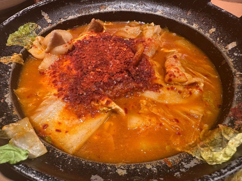 辛旨チゲ定食 なし