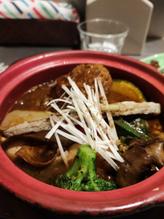 煮込みラムバーグ  野菜15品 7