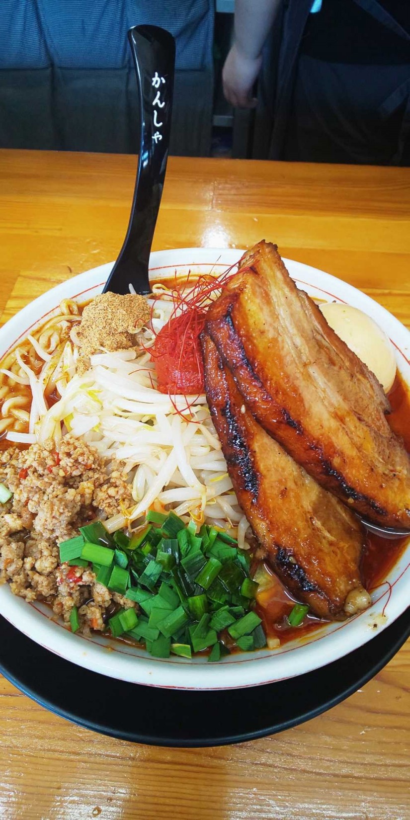 しびれﾍﾞﾄｺﾝ全部のせ誤爆 辛さボチボチ、しびれ弱