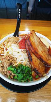 しびれﾍﾞﾄｺﾝ全部のせ誤爆 辛さボチボチ、しびれ弱