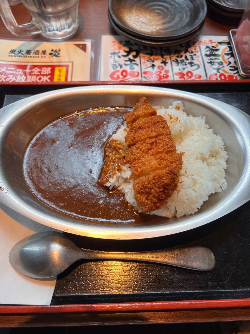 北海道産ささみかつカレー 3辛