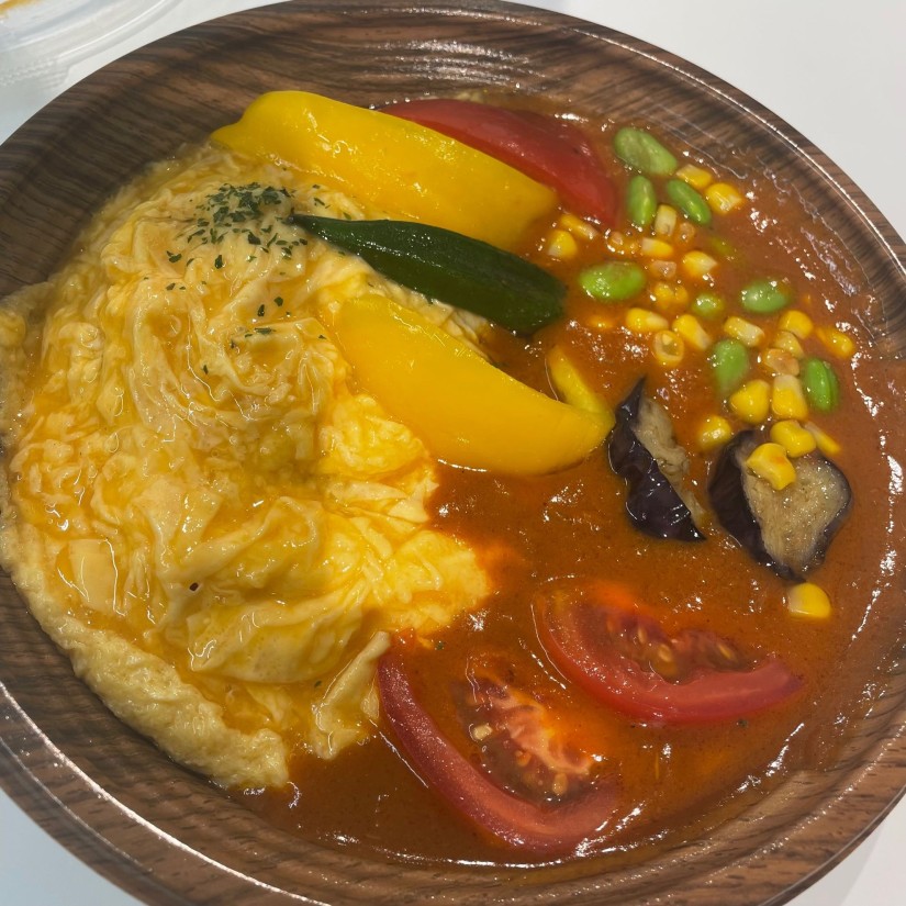 たっぷり野菜オムライス レベル3(三途の川)