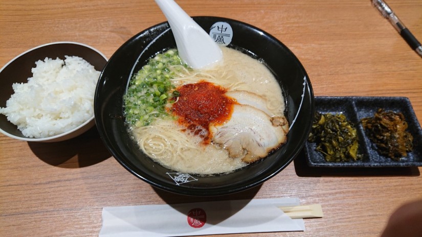 ラーメン高菜セット