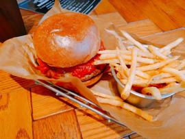 アングリーホットバーガー 唐辛子3つ