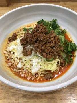 濃厚汁無し担々麺 辛さ 普通