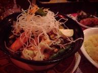 チキンカレー　限定北恵道 極楽