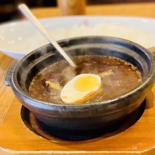 濃厚牛スジ煮込みカレー 超激辛