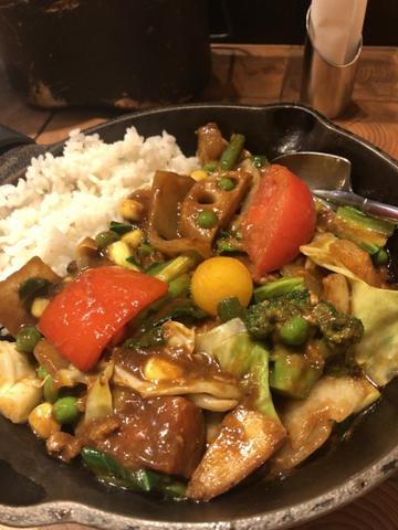 一日分の野菜カレー 1〜5辛