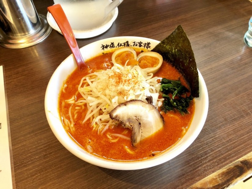 赤鬼とんこつ 激辛