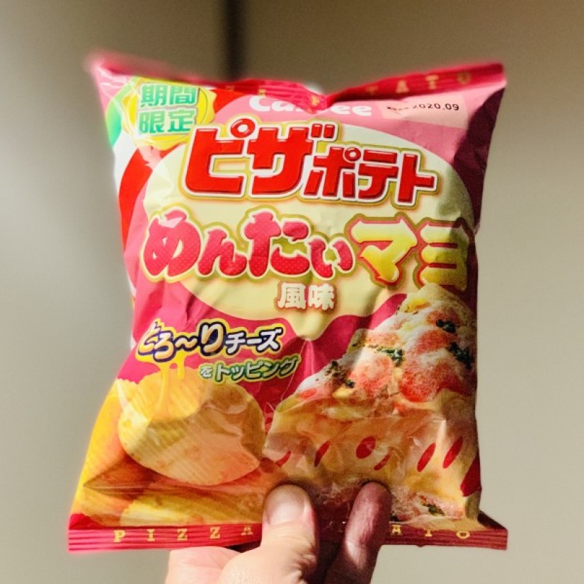 ピザポテト こっくり明太マヨPizza味 
