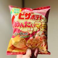 ピザポテト こっくり明太マヨPizza味 