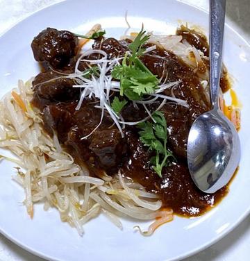 牛肉の辛し煮