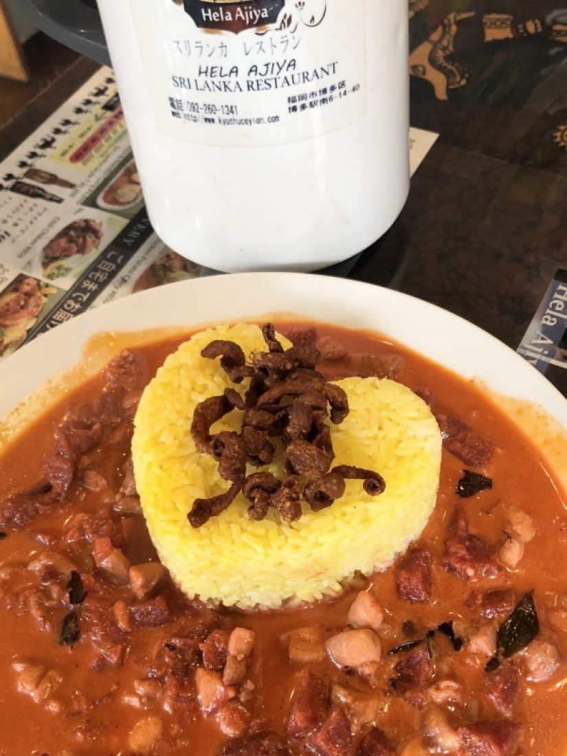 チキンとビーツのPINKカレー 1辛