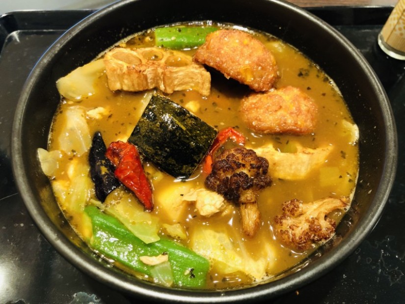 ベジタブルスープカレー 普通