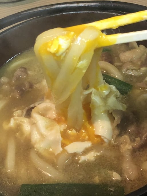 カレー鍋うどん