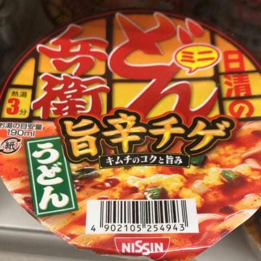 どん兵衛 旨辛チゲうどんミニ