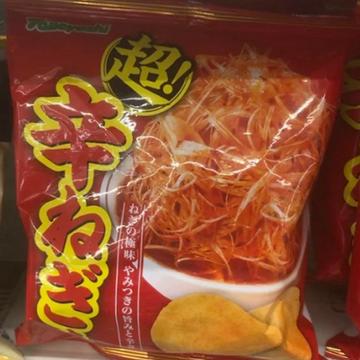 ポテトチップス超辛ねぎ味
