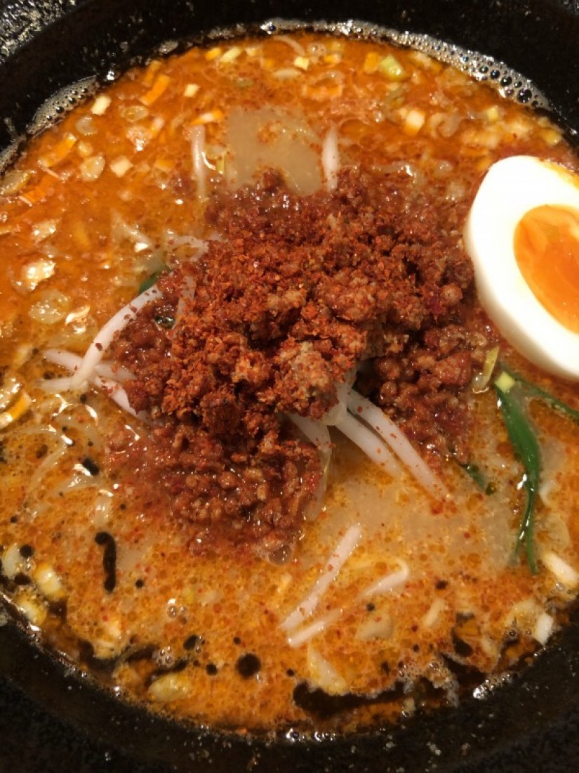 豚骨坦々麺 2辛