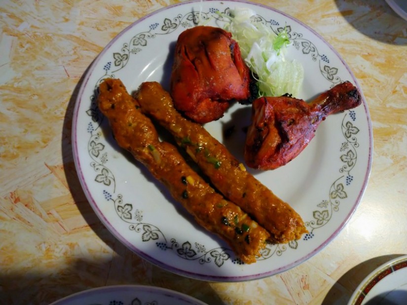 タンドリーチキン & シークカバブ