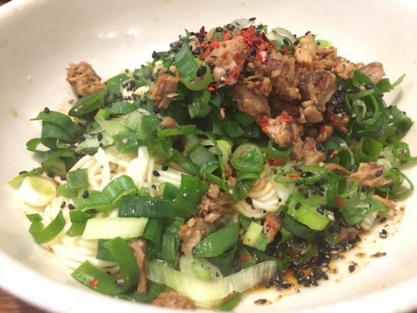 汁なし担担麺 3辛