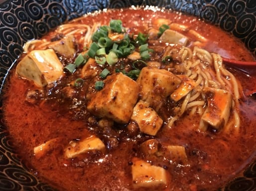 麻婆豆腐湯麺 3