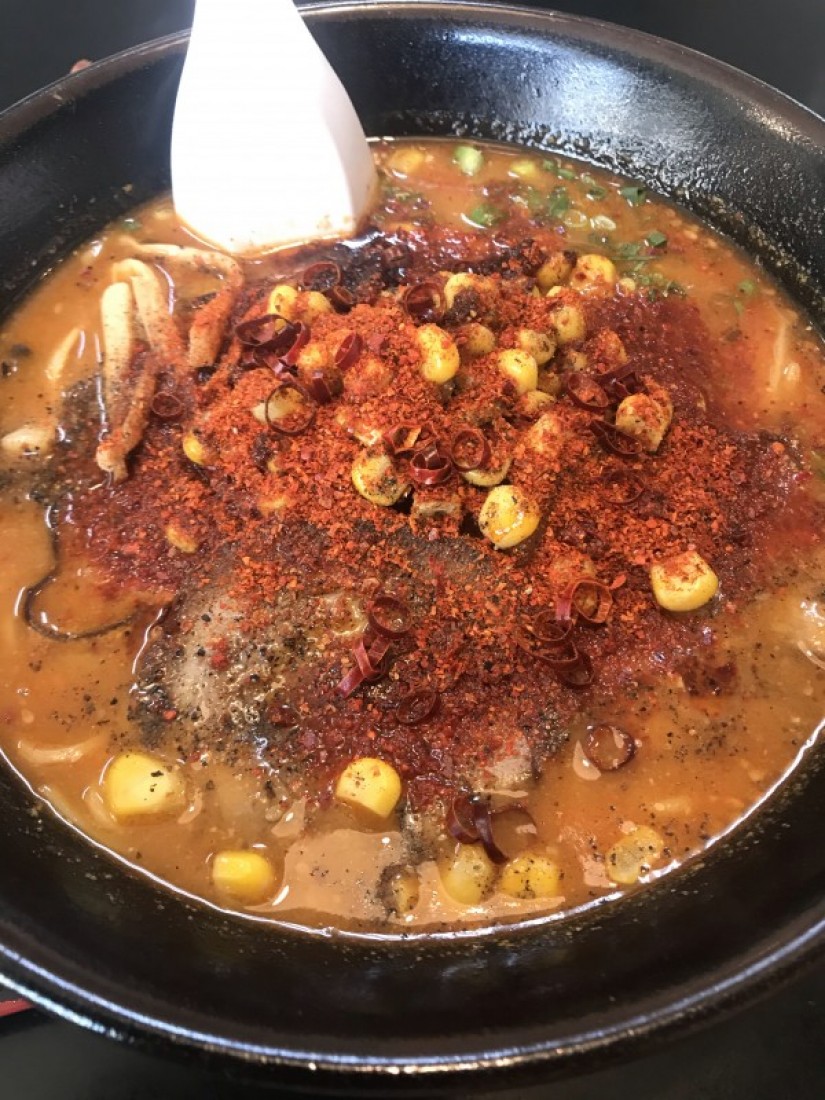 激辛ラーメン750円