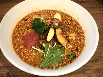 スパイシーカレー坦々麺 3辛　3痺