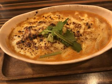 合挽き肉とトマトの焼チーズカリー 倍辛