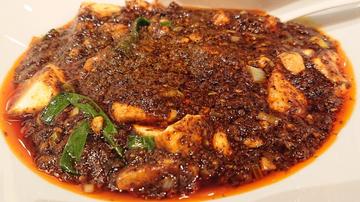 本格四川麻婆豆腐 定食セット 激辛